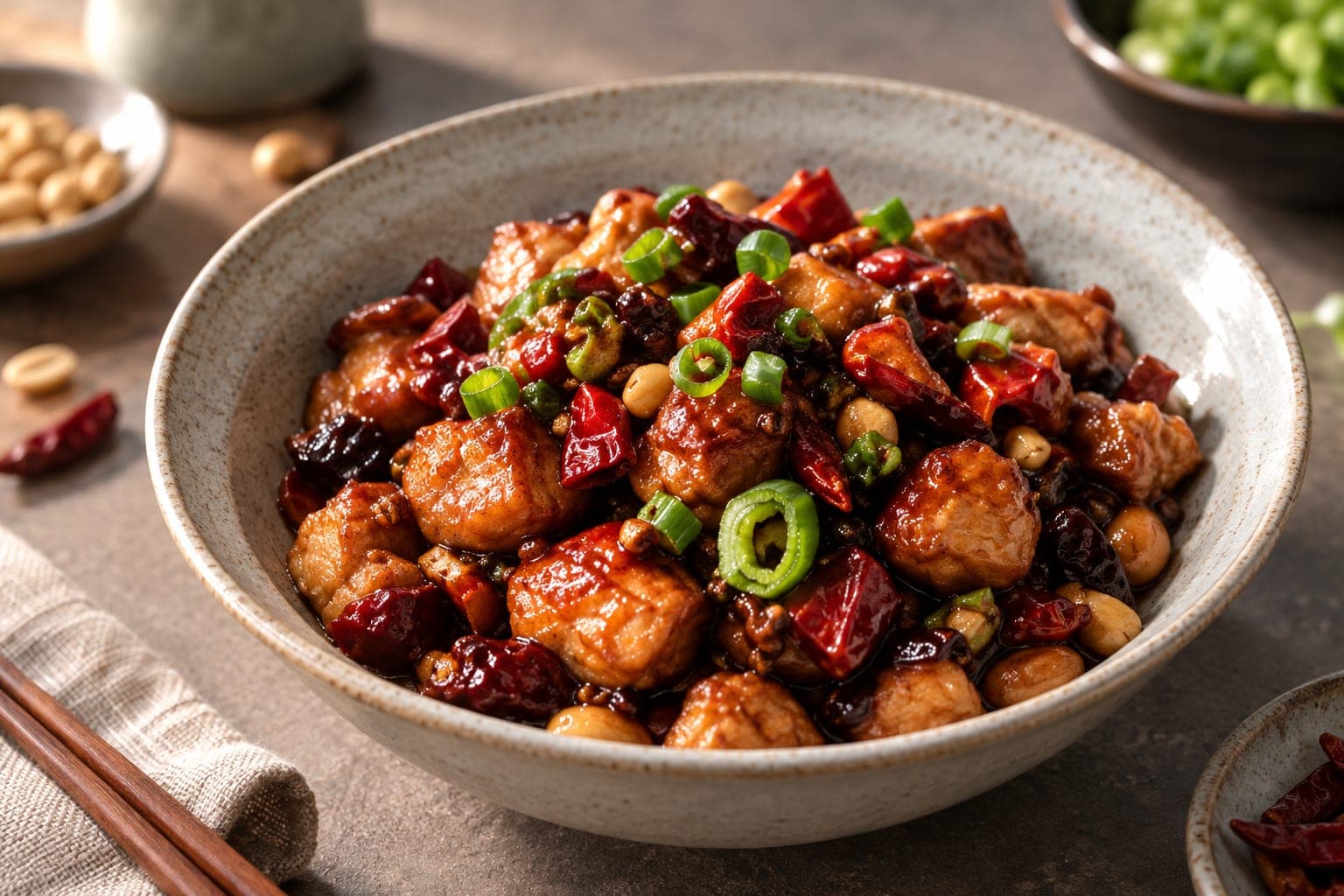 Kung pao-kyckling